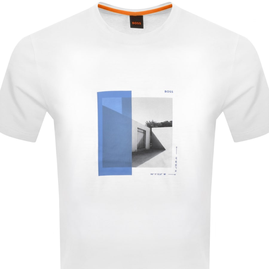 Image number 2 for BOSS Te Barragan T Shirt White