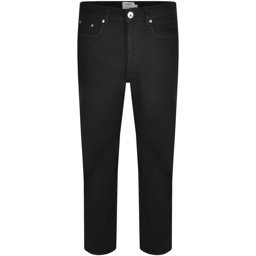 Image number 2 for Farah Norwood Regular Fit Jeans Black