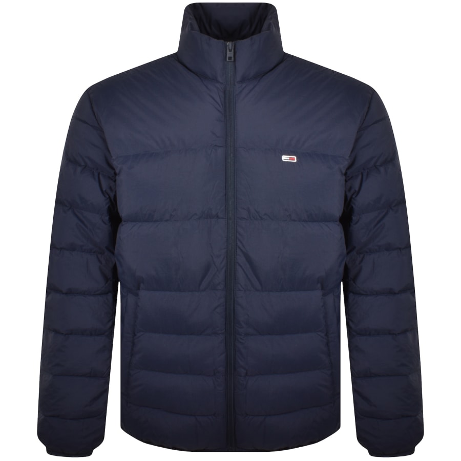 Image number 1 for Tommy Jeans Packable Quilted Jacket Navy