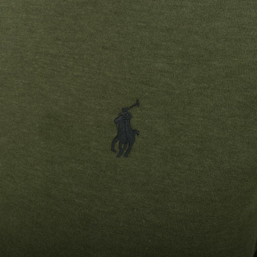 Image number 3 for Ralph Lauren Long Sleeve Polo T Shirt Green
