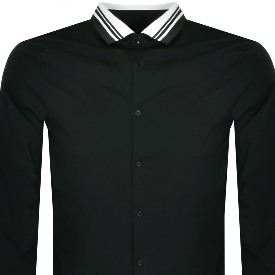 Image number 2 for Armani Exchange Slim Fit Shirt Jet Set