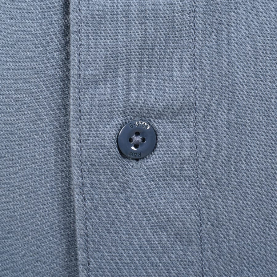 Image number 4 for G-Star Marine Slim Long Sleeved Shirt Blue