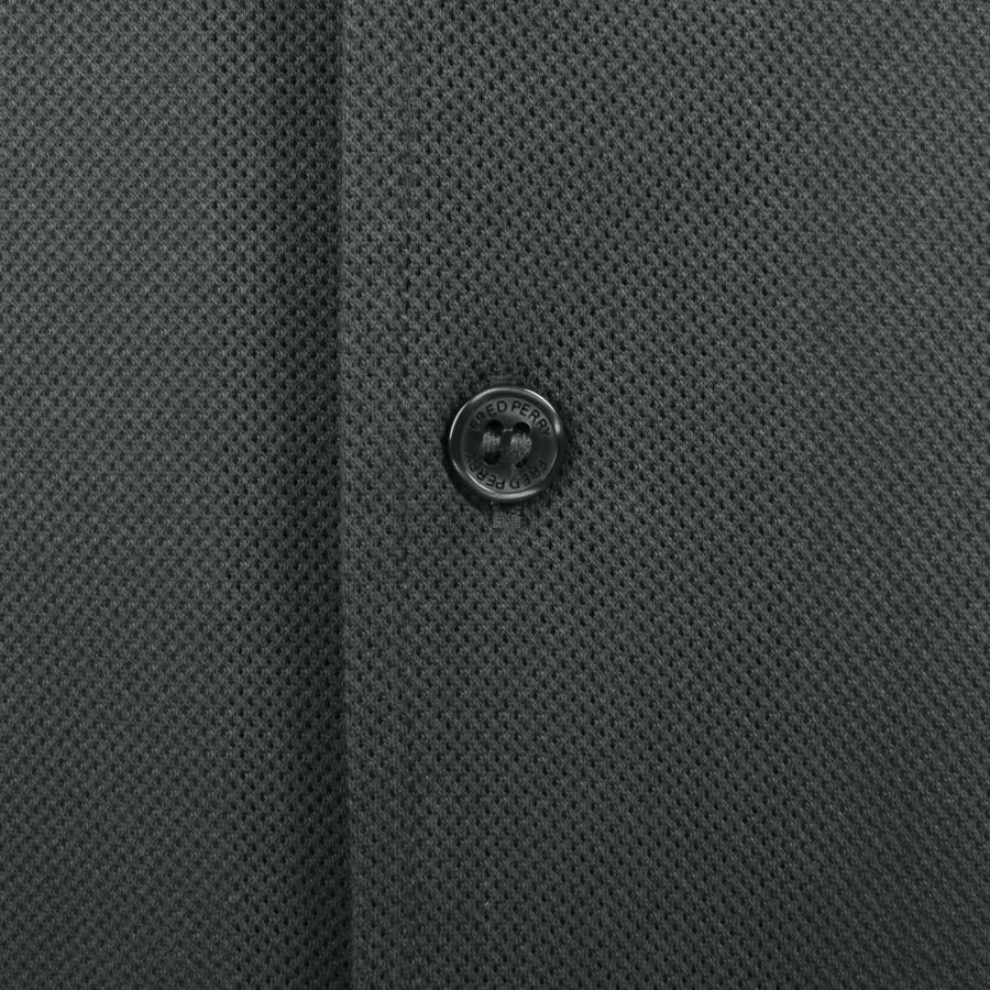Image number 4 for Fred Perry Compress Mesh Revere Shirt Grey