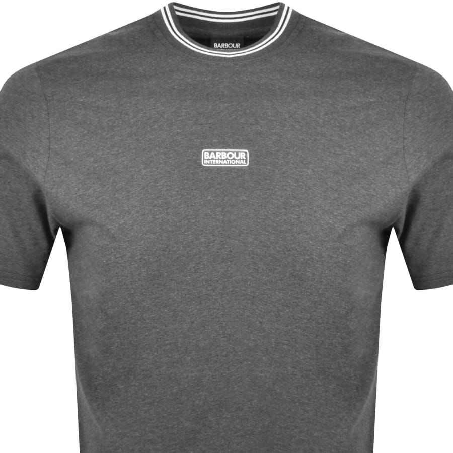 Image number 2 for Barbour International Relaxed Fit T Shirt Grey