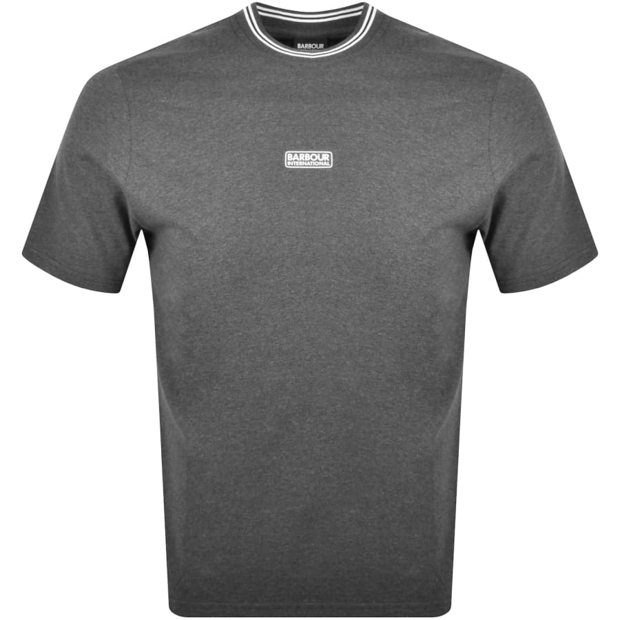 Image number 1 for Barbour International Relaxed Fit T Shirt Grey