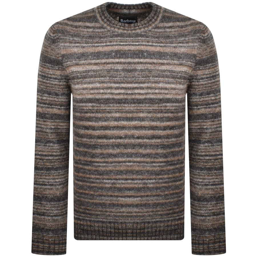 Image number 1 for Barbour Pateley Knit Jumper Grey