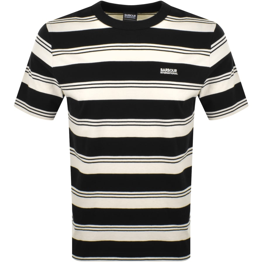 Image number 1 for Barbour International Relaxed Fit T Shirt Black
