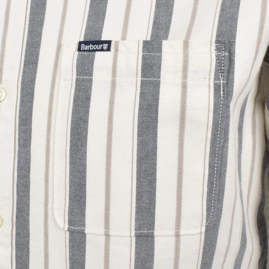 Image number 3 for Barbour Longrock Striped Shirt Whisper