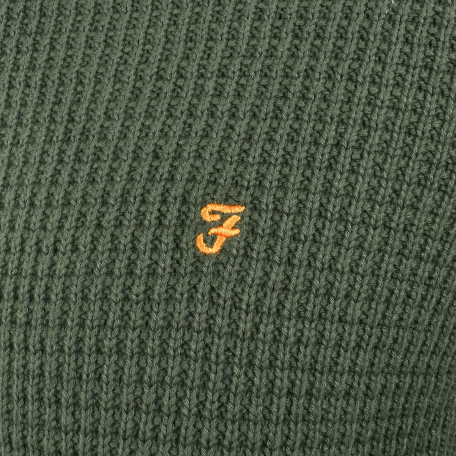 Image number 3 for Farah Foraker Crew Jumper Green