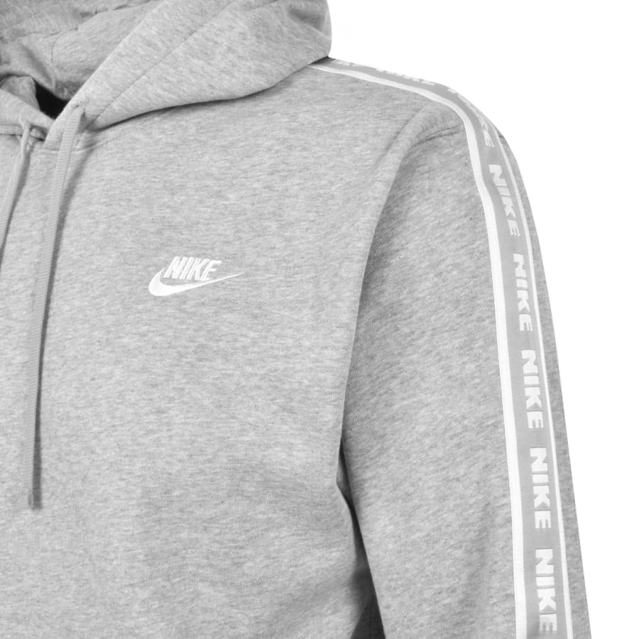 Image number 4 for Nike Hooded Tracksuit Grey