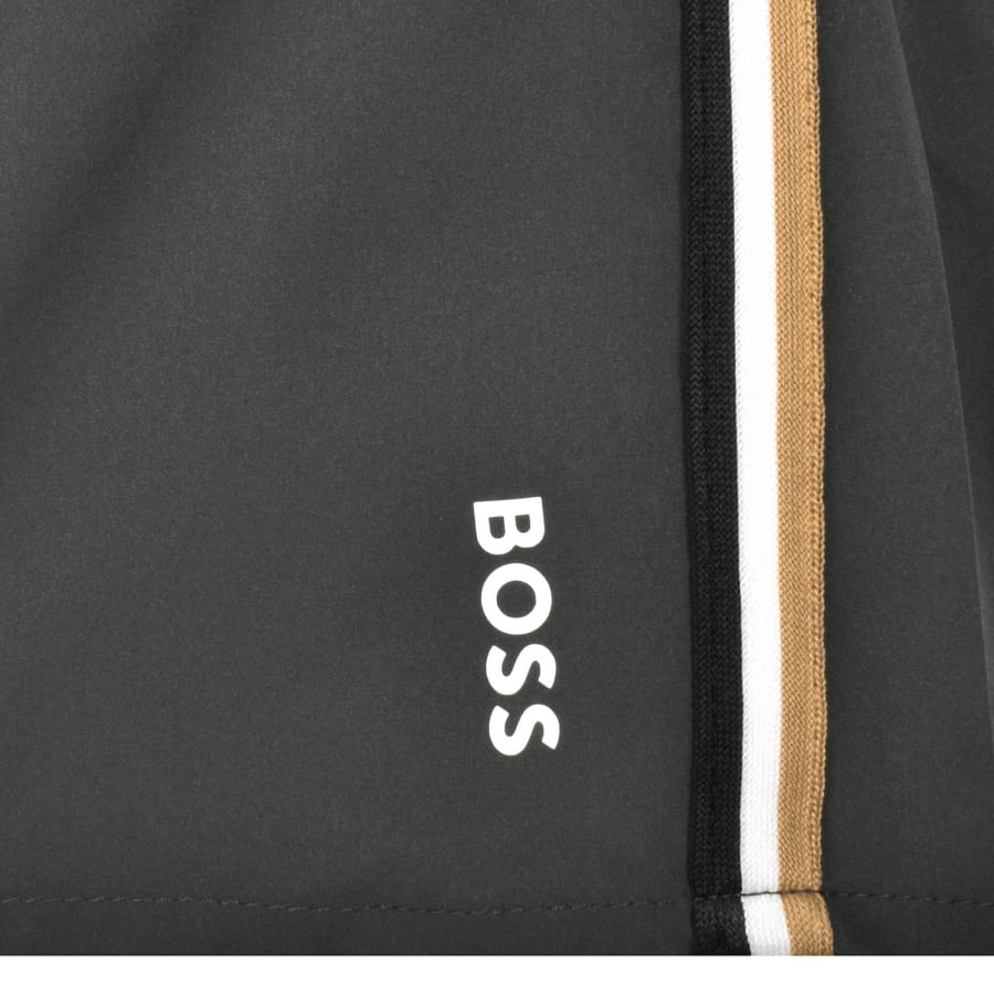 Image number 5 for BOSS Iconic Swim Shorts Grey