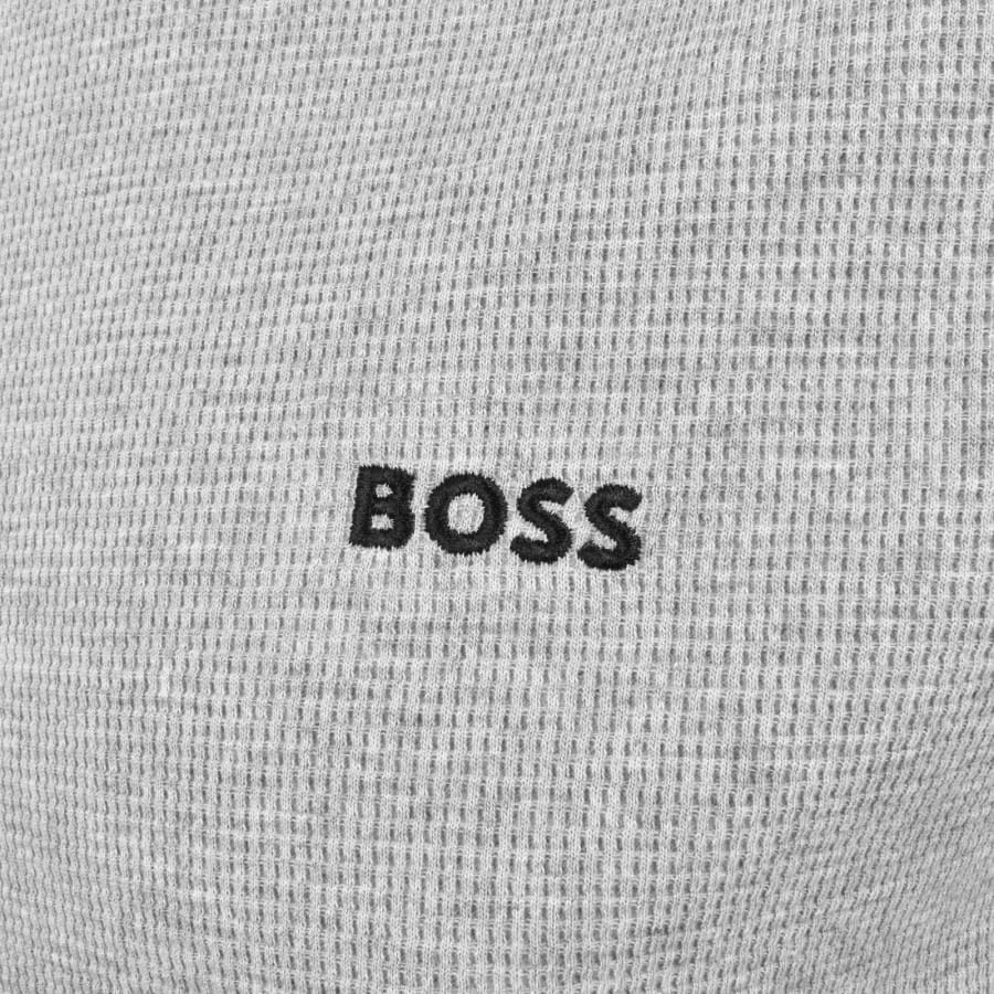 Image number 3 for BOSS Waffle T Shirt Grey