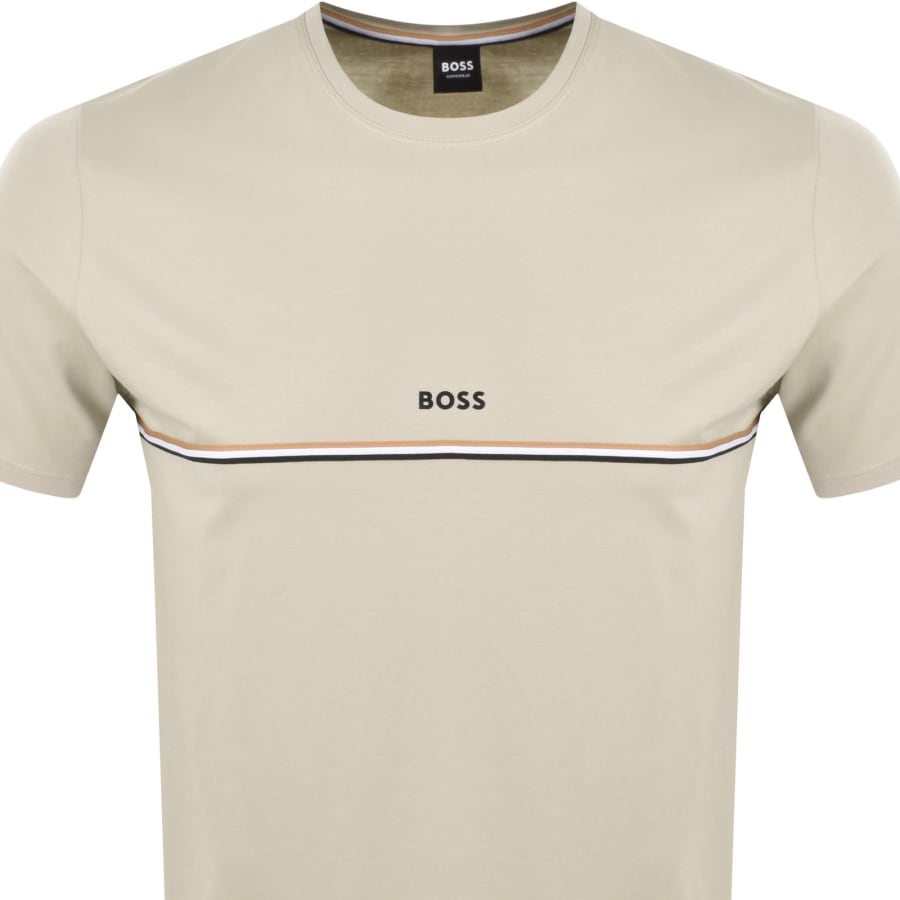 Image number 2 for BOSS Unique T Shirt Beige