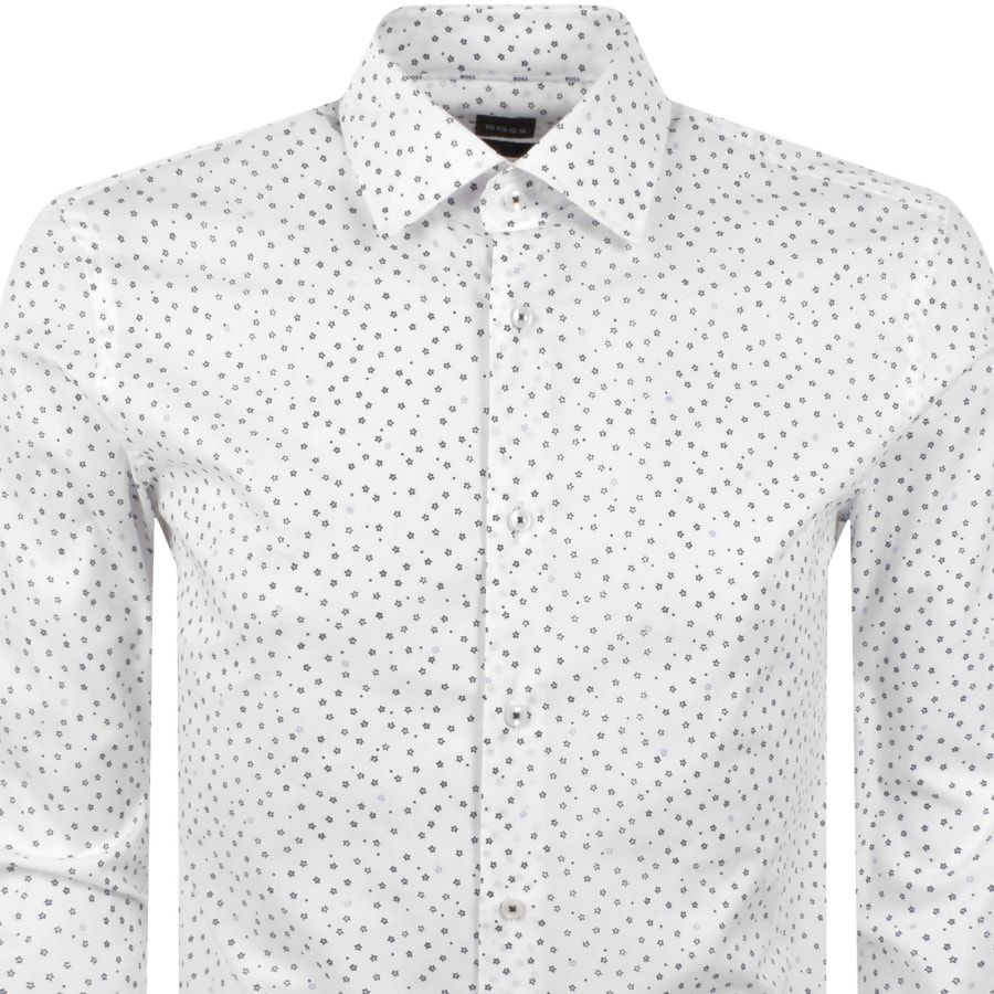 Image number 2 for BOSS H Hank Kent C1 Slim Fit Shirt White