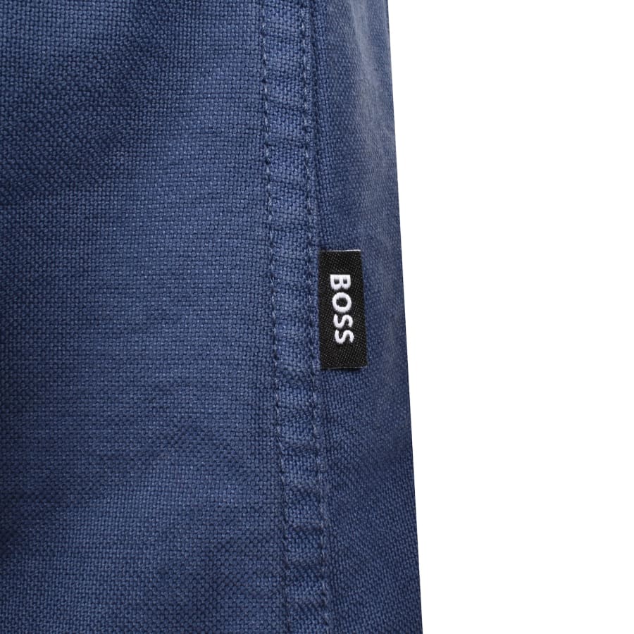 Image number 4 for BOSS H Roan Slim Fit Shirt Blue