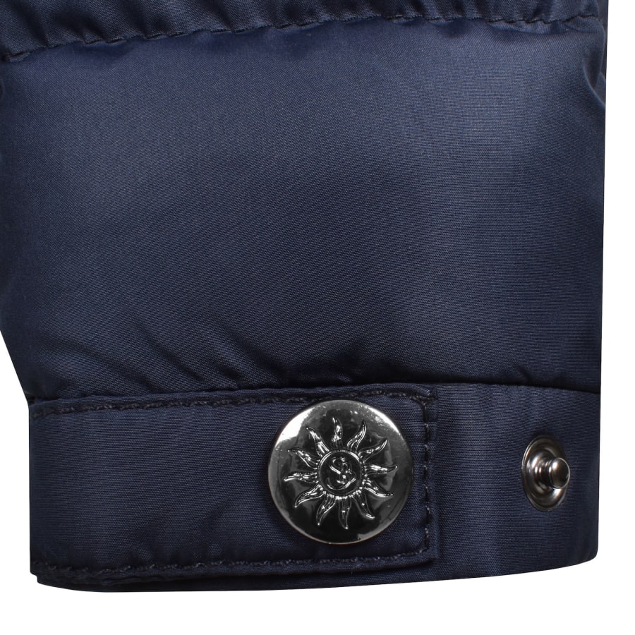Image number 5 for Sandbanks Biker Micro Jacket Navy