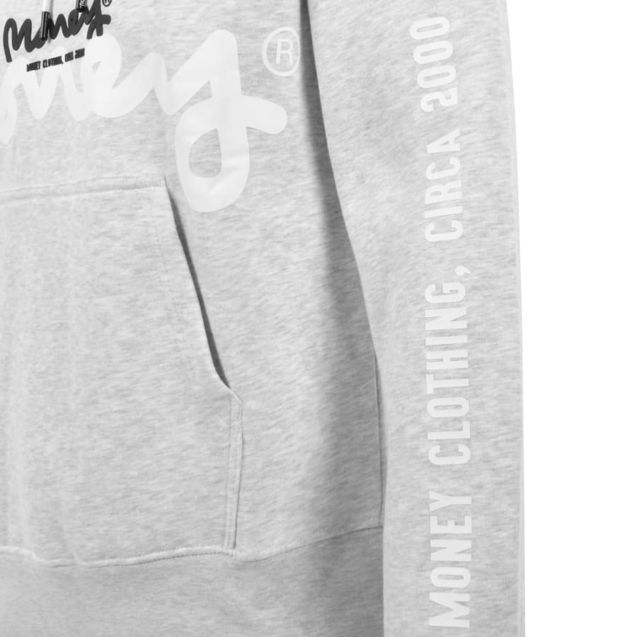 Image number 4 for Money Signature Ape Layer Hoodie Grey