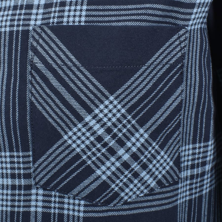 Image number 3 for BOSS Rickert Regular Fit Shirt Dark Blue