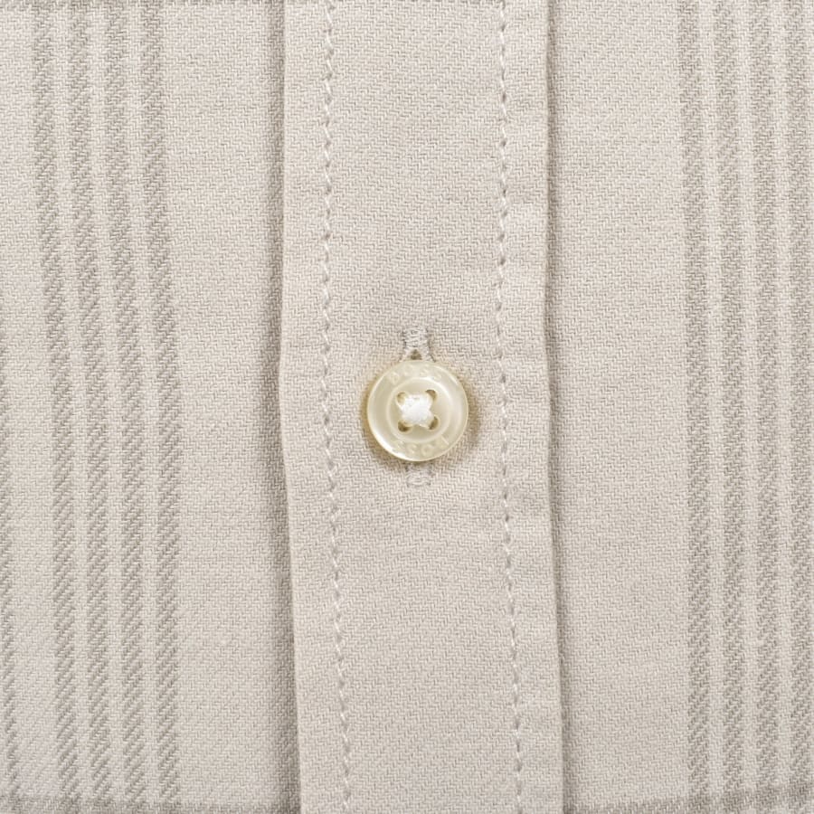 Image number 4 for BOSS Rickert Regular Fit Shirt Light Beige
