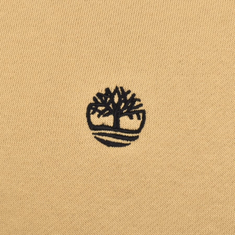 Image number 3 for Timberland Logo Regular Fit Sweatshirt Brown
