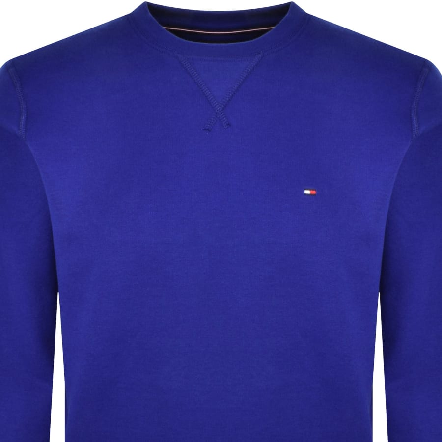 Image number 2 for Tommy Hilfiger Essential Fleece Sweatshirt Blue