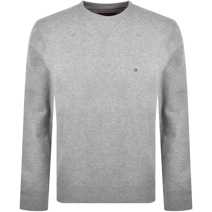 Image number 1 for Tommy Hilfiger Essential Fleece Sweatshirt Grey