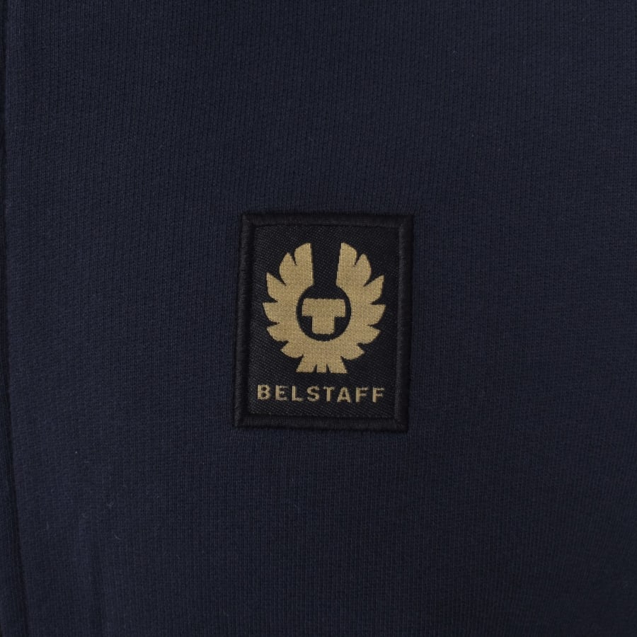 Image number 3 for Belstaff Full Zip Sweatshirt Dark Ink