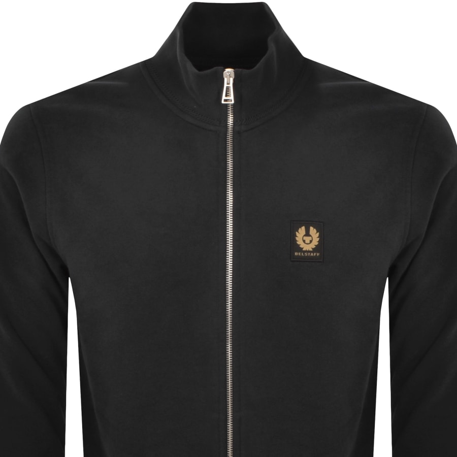 Image number 2 for Belstaff Full Zip Sweatshirt Black