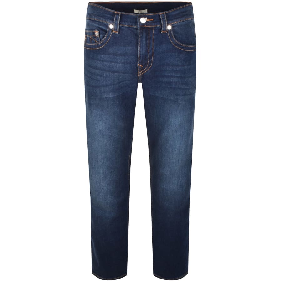 Image number 2 for True Religion Rocco Dark Wash Skinny Jeans