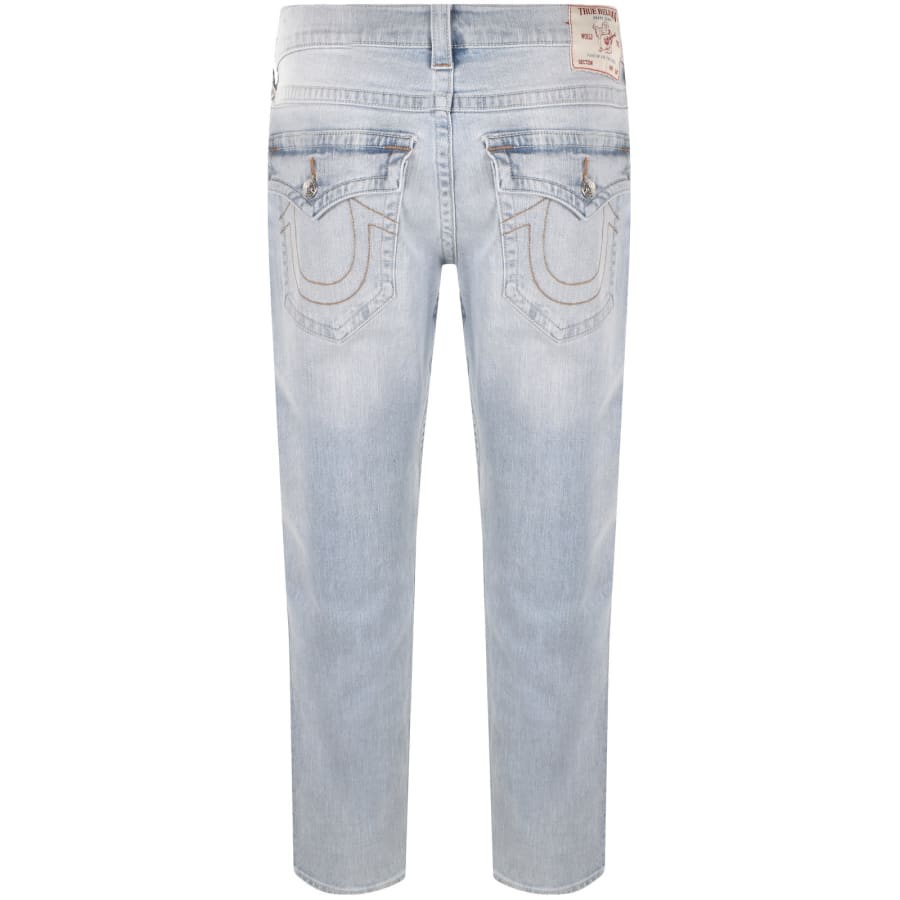 Image number 3 for True Religion Rocco Light Wash Skinny Jeans