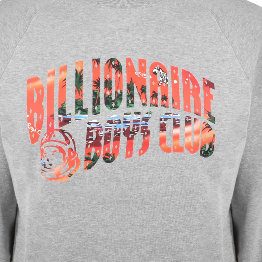 Image number 3 for Billionaire Boys Club Tropical Sweatshirt Grey