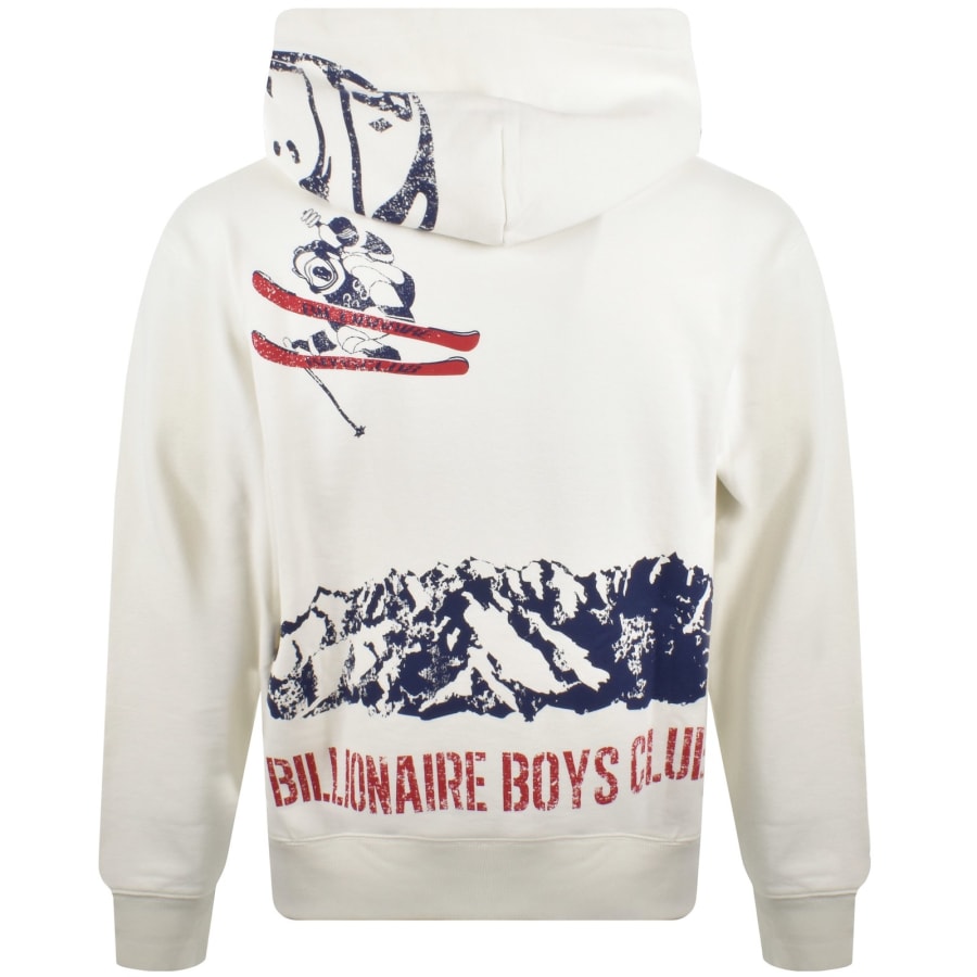 Image number 5 for Billionaire Boys Club World Ski Hoodie Ivory