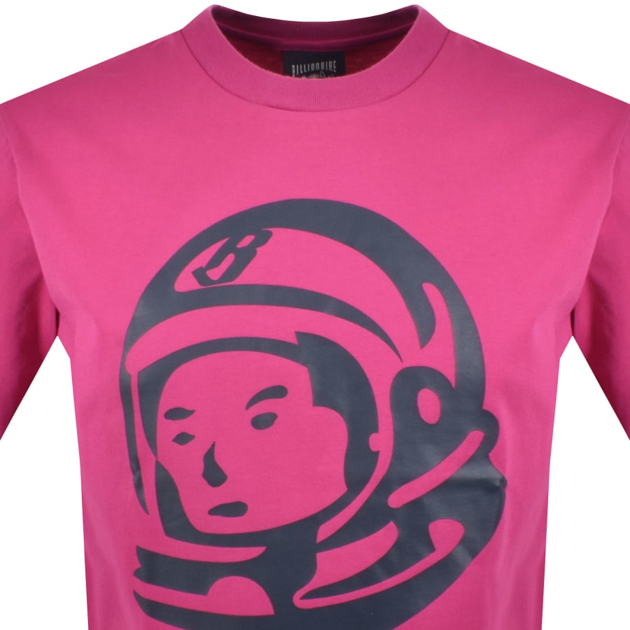 Image number 2 for Billionaire Boys Club Astro Helmet T Shirt Pink