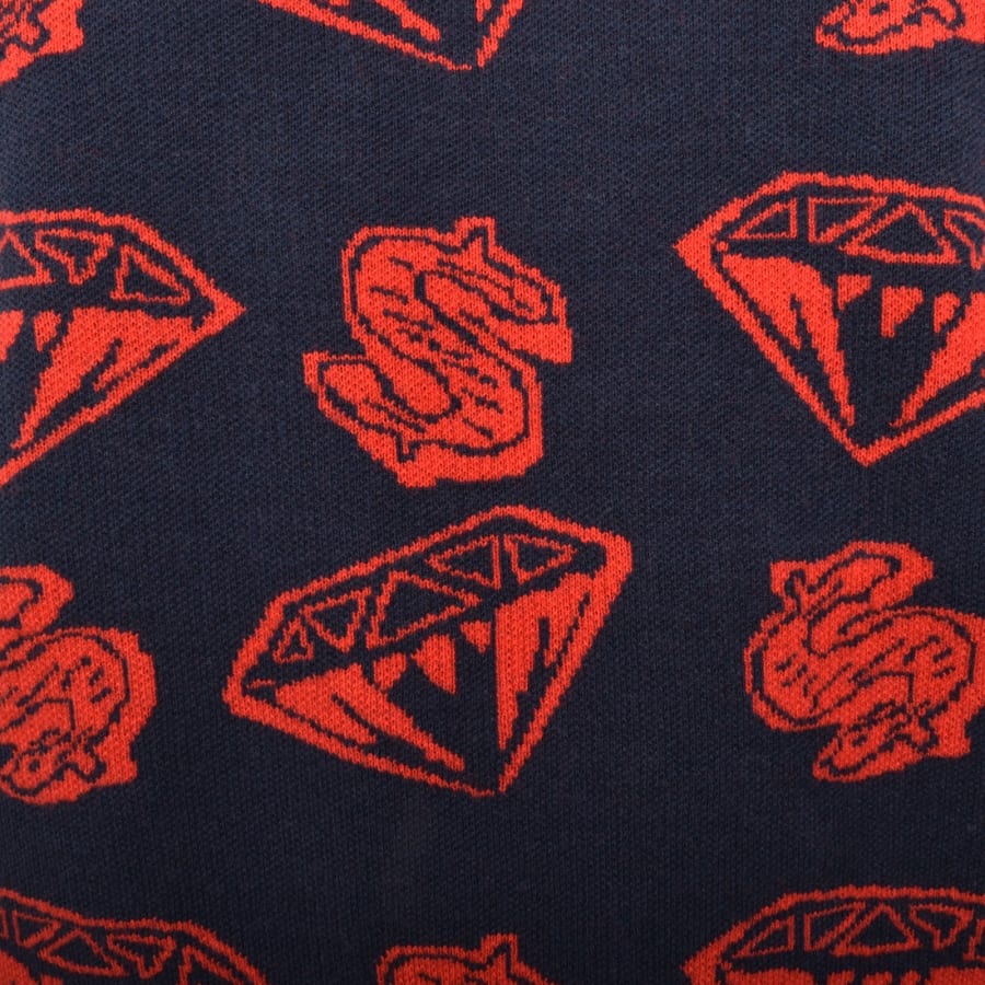 Image number 3 for Billionaire Boys Club Knit Jumper Navy