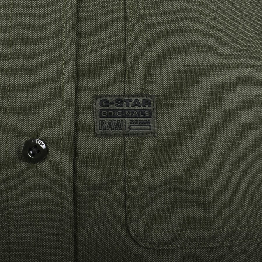 Image number 3 for G-Star CPO Long Sleeve Shirt Green