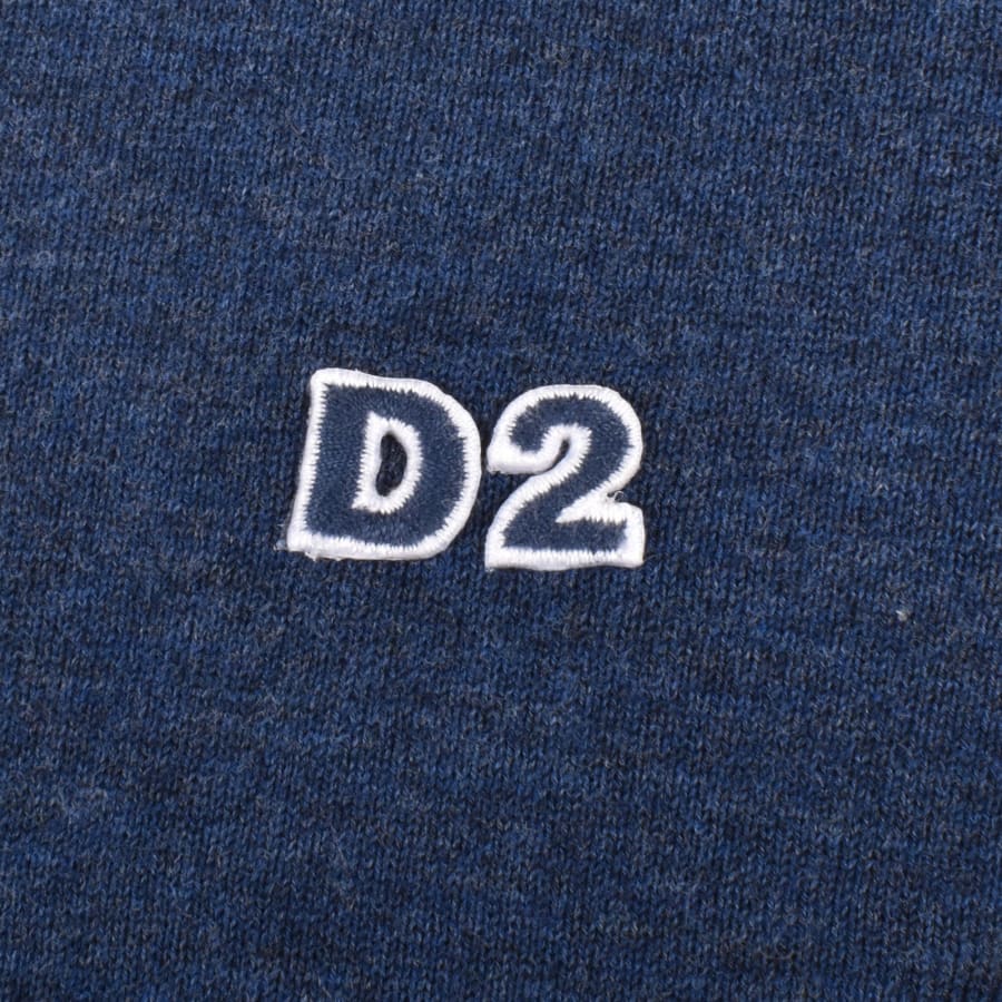 Image number 3 for DSQUARED2 Knit Polo T Shirt Navy