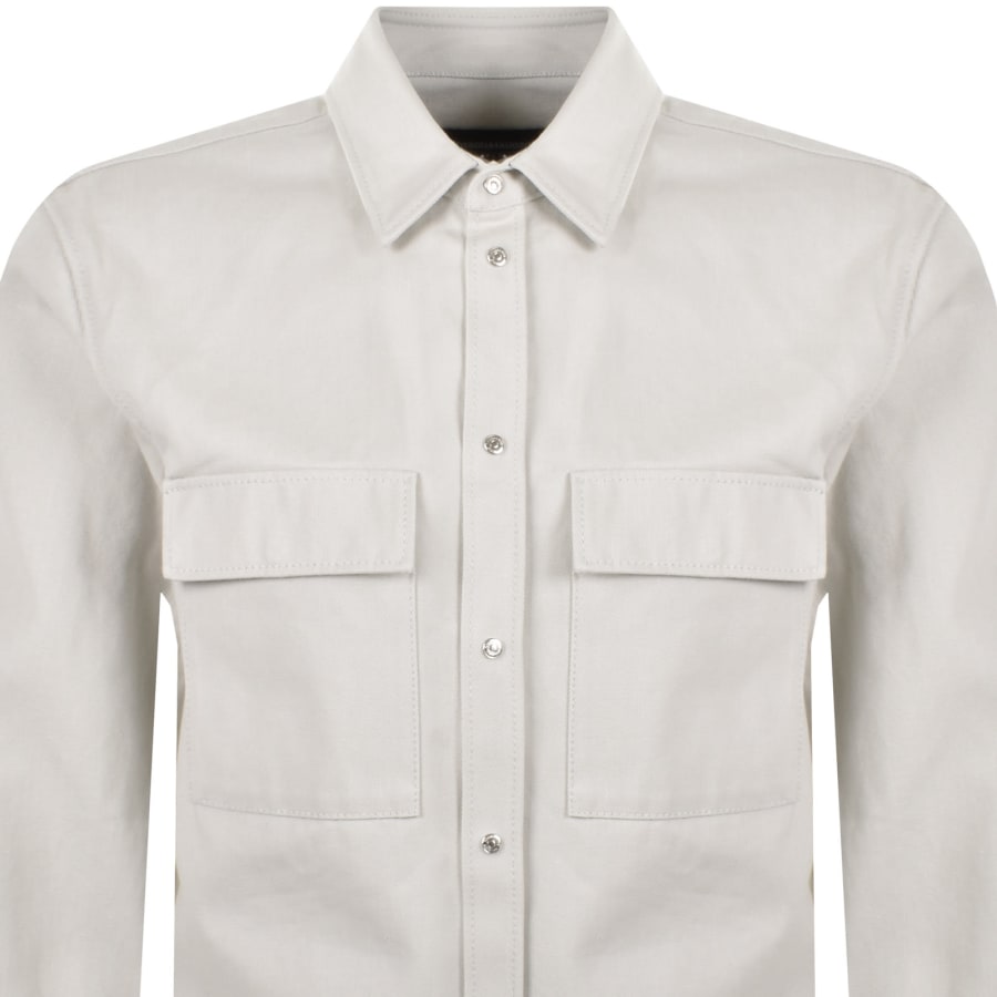 Image number 3 for DSQUARED2 Icon Ice Overshirt Light Grey