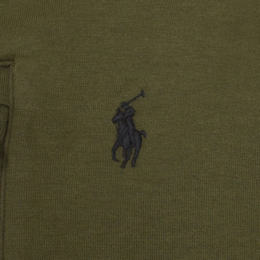 Image number 3 for Ralph Lauren Full Zip Gilet Green