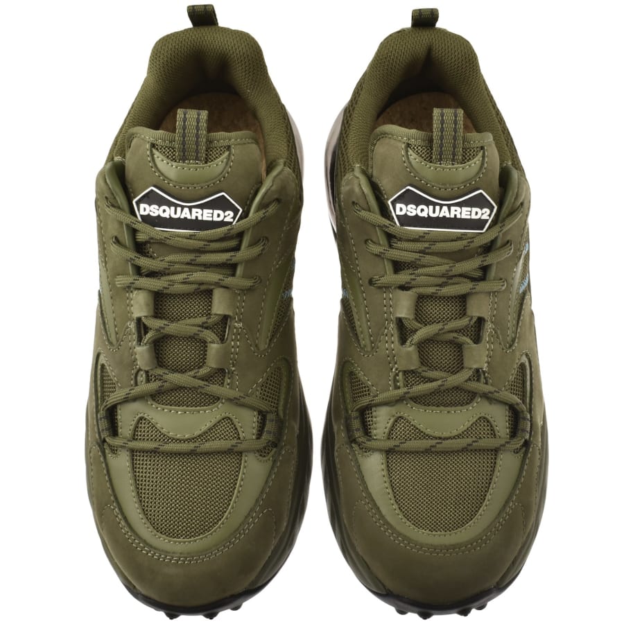 Image number 3 for DSQUARED2 Bubble Trainers Green
