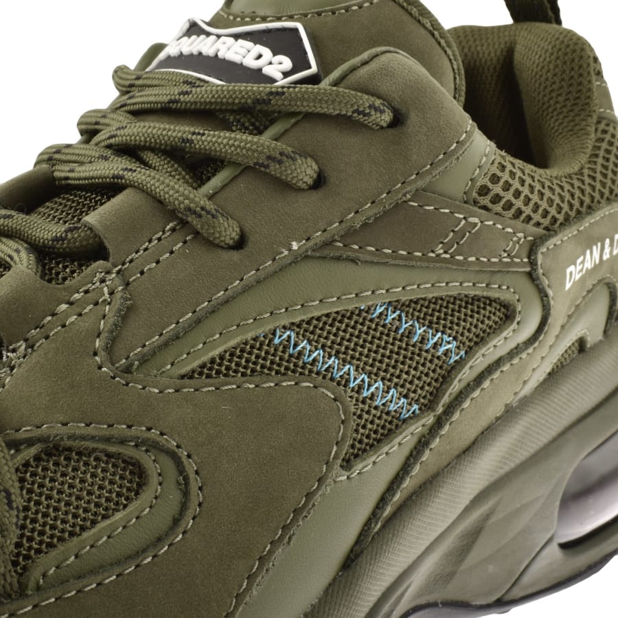 Image number 4 for DSQUARED2 Bubble Trainers Green