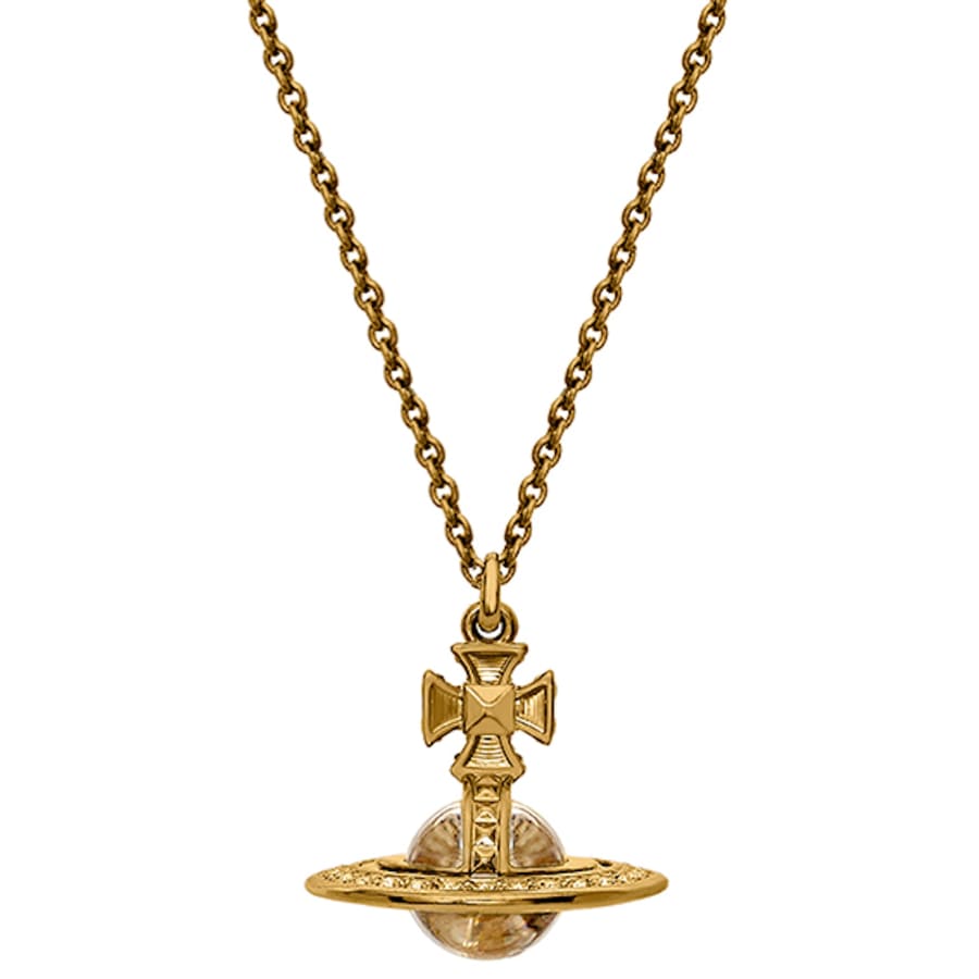 Image number 1 for Vivienne Westwood Pina Pendant Necklace Gold
