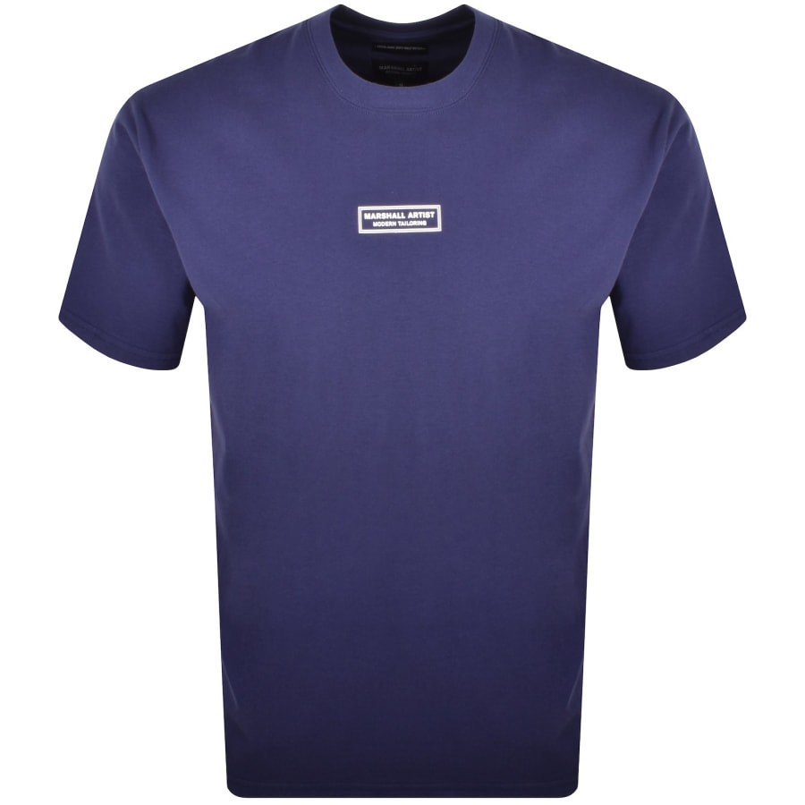 Image number 1 for Marshall Artist Injection T Shirt Blue