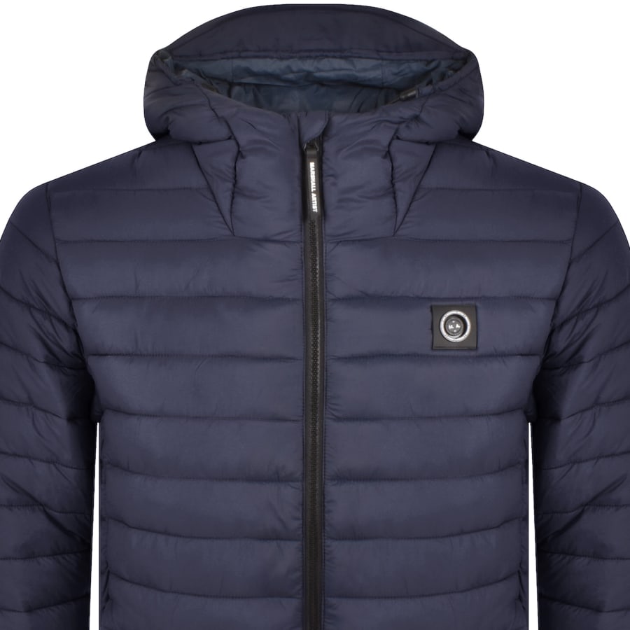 Image number 2 for Marshall Artist Cascade Bubble Jacket Navy