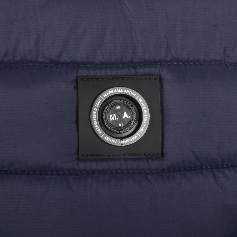 Image number 3 for Marshall Artist Cascade Bubble Jacket Navy