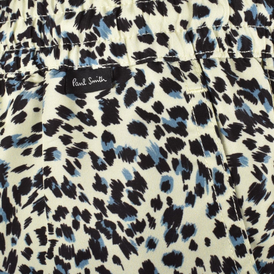 Image number 3 for Paul Smith Leopard Swim Shorts Yellow
