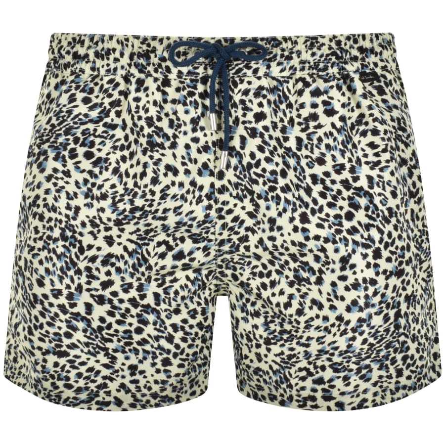 Image number 1 for Paul Smith Leopard Swim Shorts Yellow