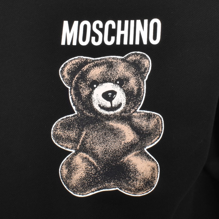 Image number 3 for Moschino Bear Logo Sweatshirt Black