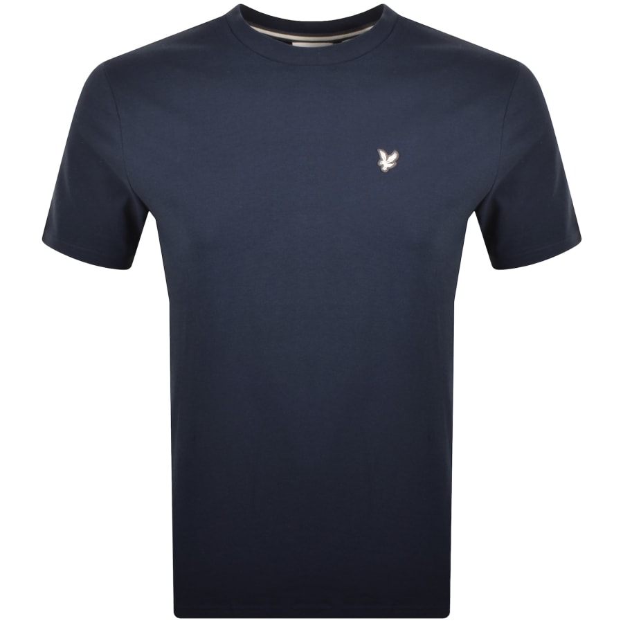 Image number 1 for Lyle And Scott Crew Neck T Shirt Navy