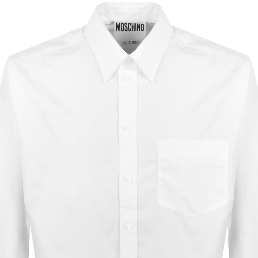 Image number 2 for Moschino Office Inspiration Watch Shirt White