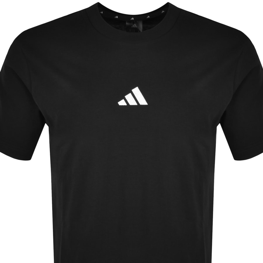 Image number 3 for adidas Sportswear Logo T Shirt Black
